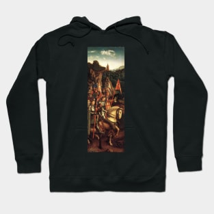 the soldiers of christ 1430 - Jan van Eyck Hoodie